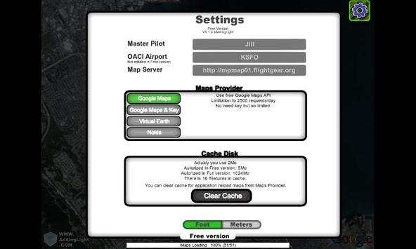 Flightgear Map Pro Lite screenshot 5