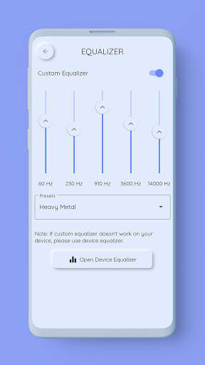 Miha: Music Player with built-in Equalizer screenshot 3