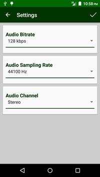 MP4 To MP3 Converter Pro 7 تصوير الشاشة