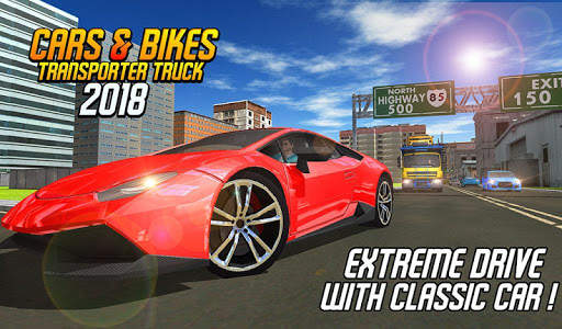 Cargo Airplane: Car Transporter Truck Driving Game screenshot 10