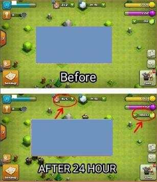 Free Gems Generator for coc Unlimited Gems (Prank) screenshot 2
