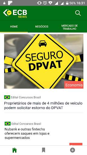 ECB News 1 تصوير الشاشة