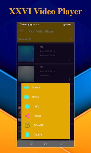 XXVI Video Player: All Format HD Video Player 2020 screenshot 3