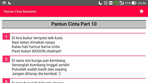 Pantun Cinta Remaja Romantis screenshot 10