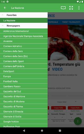Giornali - notizie locali e internazionali screenshot 9