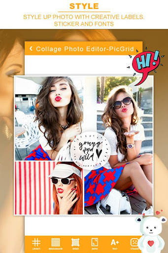 Collage Photo Editor : PicGrid screenshot 2