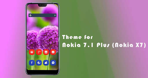 Theme for Nokia 7.1/ Nokia 7.1 plus/ Nokia x7 1 تصوير الشاشة