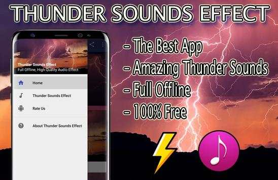 Thunder Sounds Effect screenshot 1