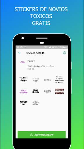 Stickers de Novios Toxicos WAStickerApps screenshot 3