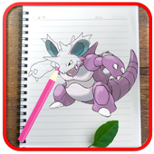 How to Draw Pokemon Kanto icon