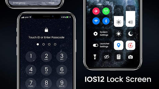 Lock Screen For ipnone11 & ios13 1 تصوير الشاشة