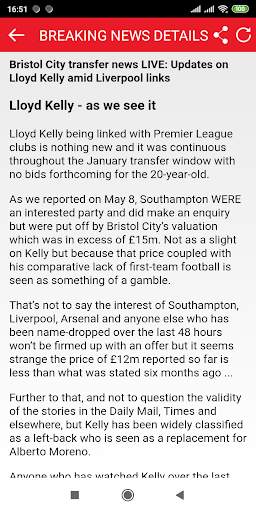 Transfer News for Liverpool screenshot 4
