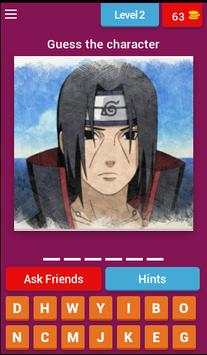 Guess the cartoon characters naruto screenshot 3
