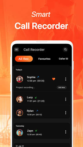 Call Recorder - Auto Call Recording - ACR screenshot 1
