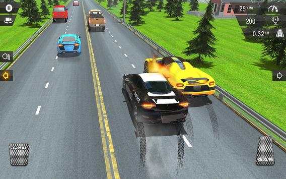 Racing In Police Car screenshot 15