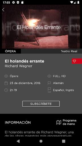 My Opera Player screenshot 5