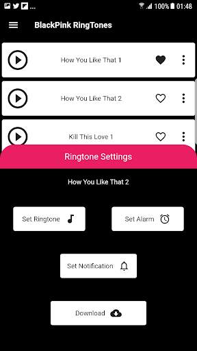 THEALBUM Blackpink Offline Ringtones screenshot 2