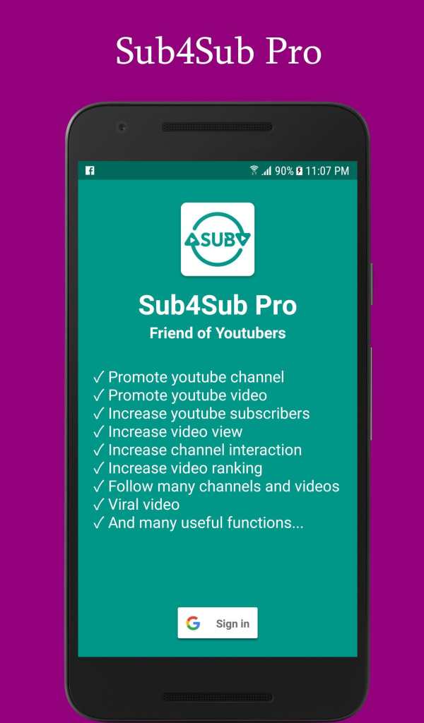 Sub4Sub Pro For Youtube screenshot 1