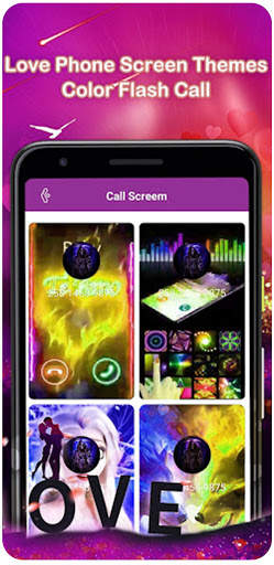 Color Flash Theme-Call Screen & ringtones screenshot 2