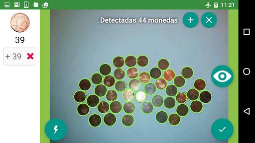 Cámara Contador de monedas screenshot 4