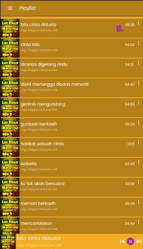 Lagu Reggae Malaysia Musik Santuy Offline screenshot 1