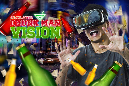 Vision drunk man - prank filter camera simulator screenshot 1