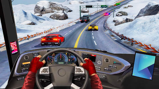 Racing in Bus - Bus Games screenshot 5