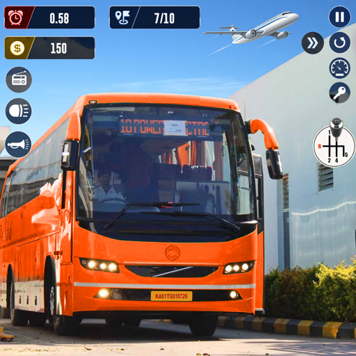 Bus Racing 3D - Bus Games Sim icon