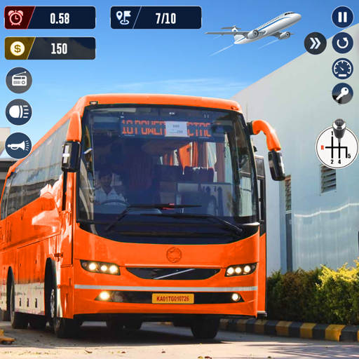 Bus Racing 3D - Bus Games Sim screenshot 1