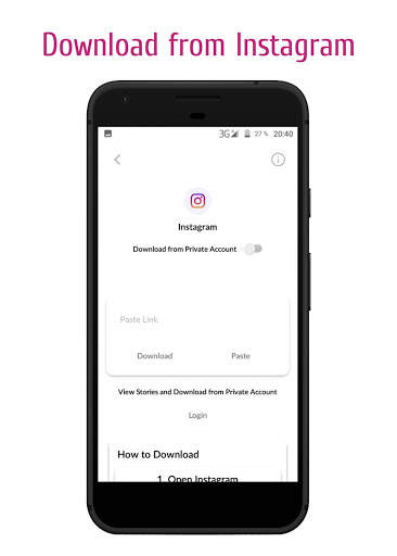 Social Downloader - Download Photos & Videos screenshot 2