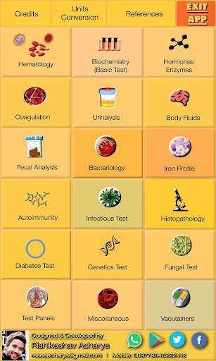 Lab Test Reference Range (Free & Offline) screenshot 2