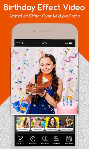 Birthday Video Slideshow Maker screenshot 4