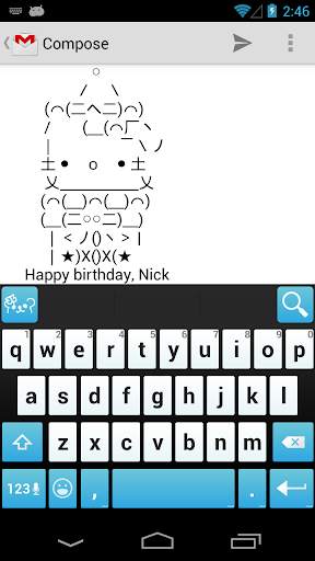 Emoticon Keyboard (with Emoji) स्क्रीनशॉट 7
