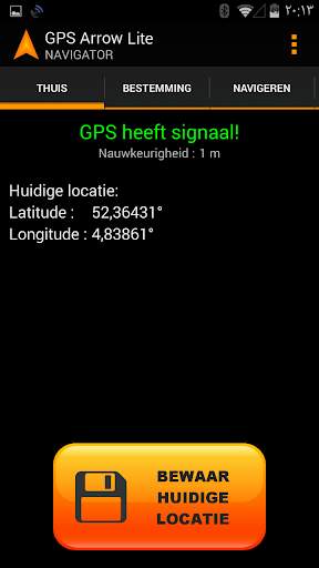 GPS Arrow Navigator LITE screenshot 1