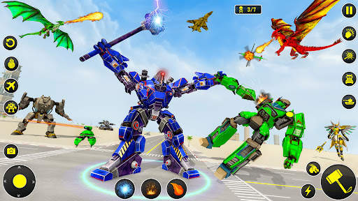 Drone Robot Car Game 3D screenshot 5