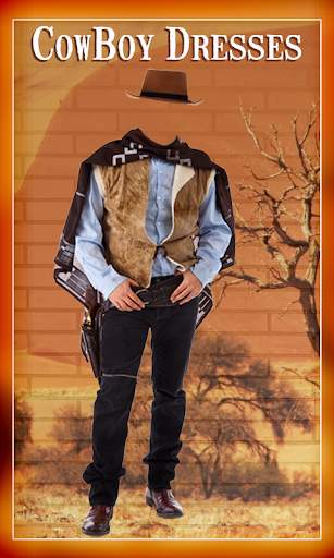 Cowboy photo dresses 5 تصوير الشاشة