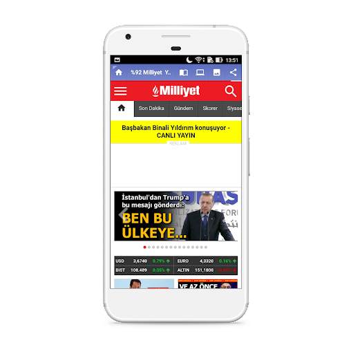 Tüm Gazeteler Akıllı Tarayıcı screenshot 2