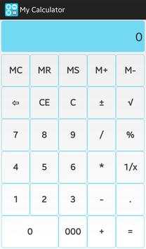 My Calculator screenshot 1
