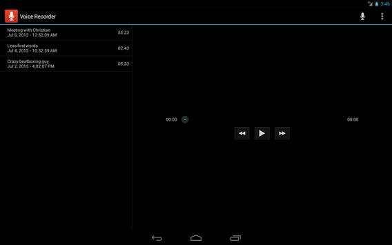 Voice Recorder 4 تصوير الشاشة