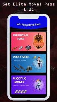 Win Royal Pass And UC For PUBG 2020 screenshot 1
