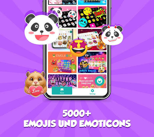 Kika-Tastatur - Emoji-Tastatur screenshot 2