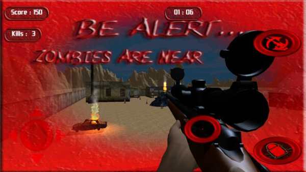 sniper assasin zombie menembak screenshot 4