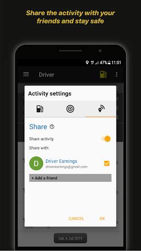 Driver Earnings for Uber स्क्रीनशॉट 7