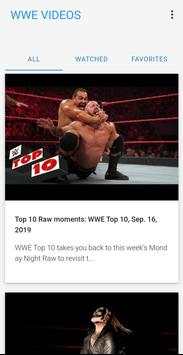 WWE VIDEOS screenshot 5