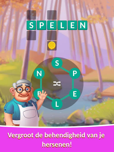 🟢Crocwoord: Kruiswoordpuzzelspel screenshot 9