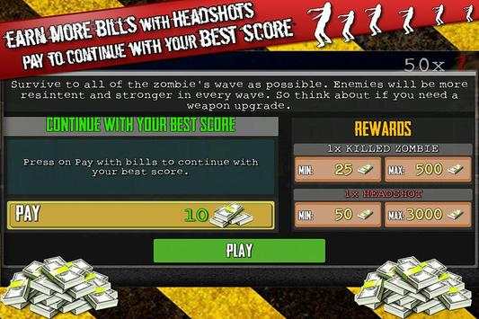 zombie ekstrim menembak sniper screenshot 5