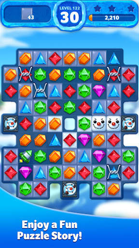 Jewel Ice Mania:Match 3 Puzzle 7 تصوير الشاشة