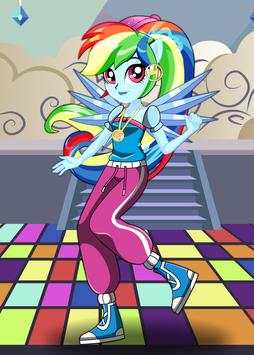 Dress up Rainbow Dash Dance Magic screenshot 1