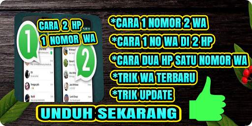Cara 2 HP 1 Nomor WA screenshot 1