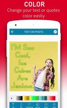 Text on photo - Text Photo Editor screenshot 3